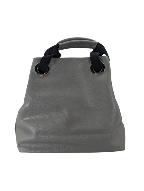 leather shopper